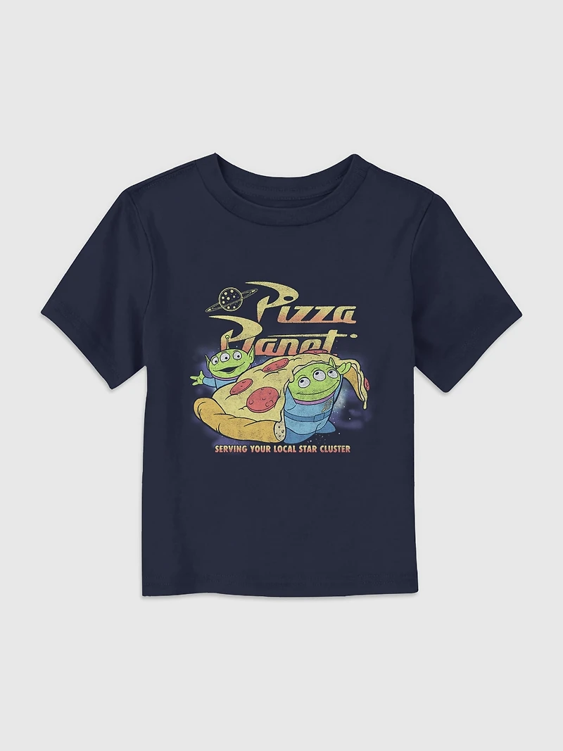 Toy Story Pizza Planet Graphic T-shirt for Toddlers