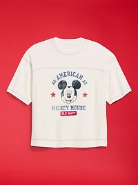 Old Navy x Disney Mickey Mouse Football-Style T-Shirt for Women