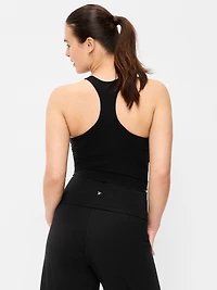 Medium Support PowerSoft High-Neck Racerback Sports Bra