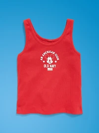 Old Navy x Disney Mickey Mouse Fitted Tank Top for Girls