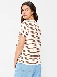 EveryWear Crew-Neck Striped T-Shirt