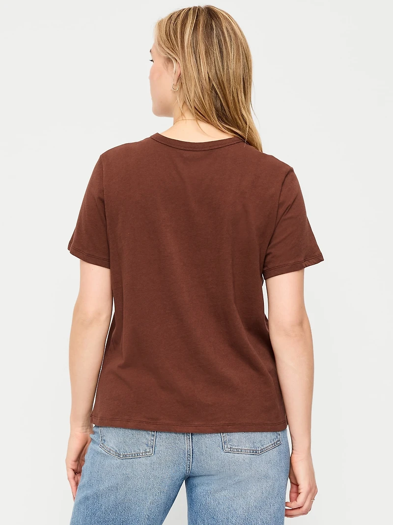 EveryWear Crew-Neck Logo-Graphic T-Shirt