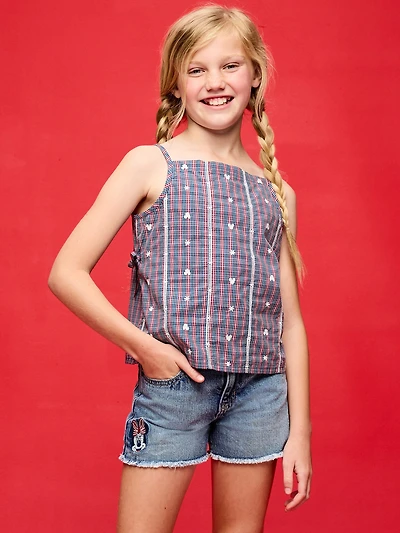 Old Navy x Disney Mickey Mouse Sleeveless Side-Tie Top for Girls