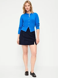 Corduroy Mini Skirt