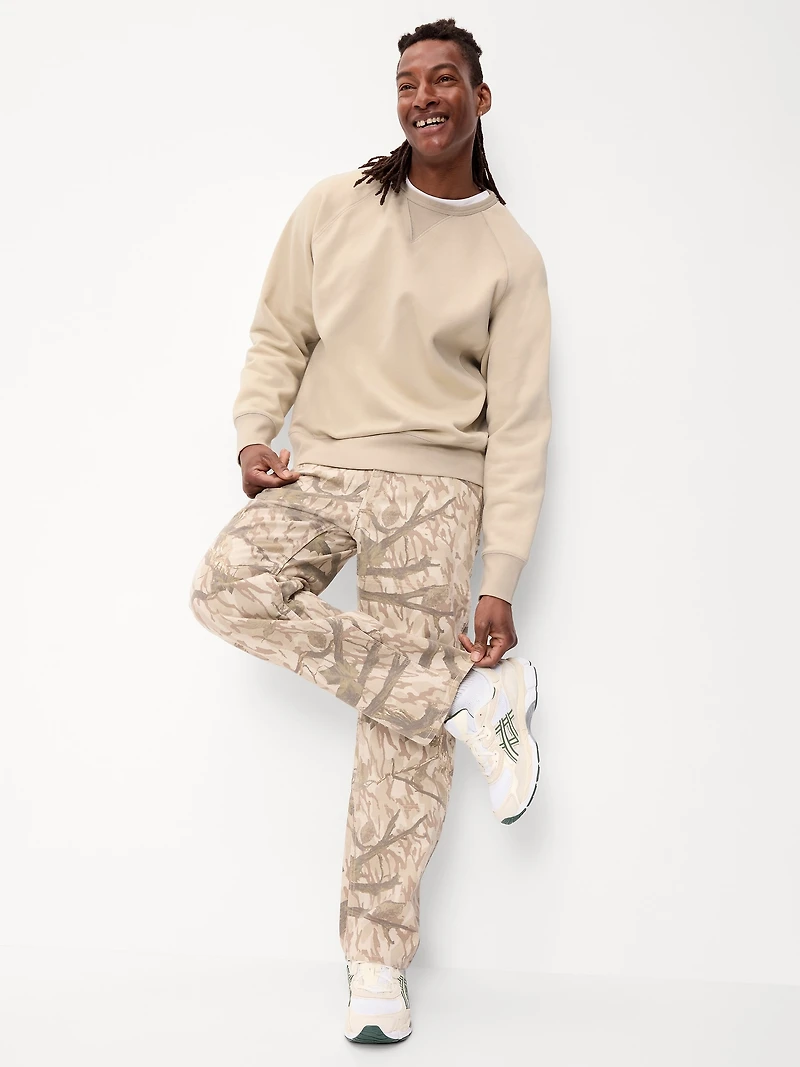 Oversized Heavyweight Crew-Neck Sweatshirt