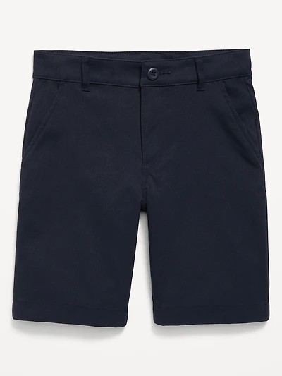 School Uniform Quick-Dry Tech Knee Length Shorts for Boys