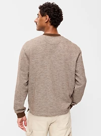 Fleece Henley T-Shirt