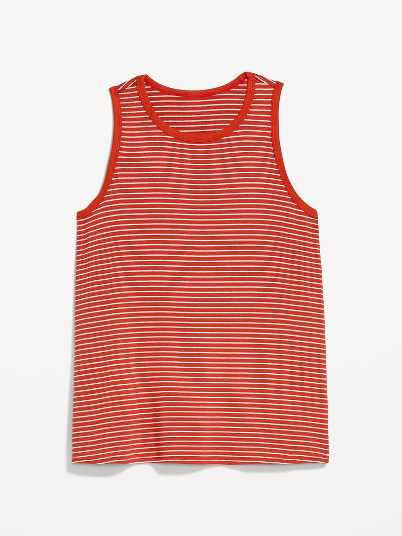 Luxe High-Neck Tank Top