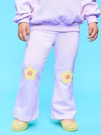 Birthday Flared Leggings for Toddler Girls