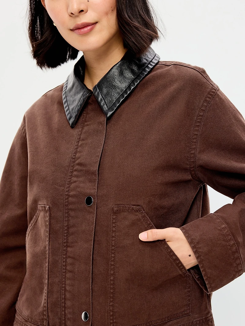 Cropped Barn Jacket