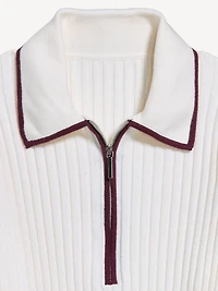 Long-Sleeve Half-Zip Top