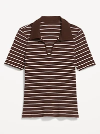 Keyhole Polo Top