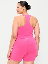 Light Support PowerChill High-Neck Racerback Sports Bra