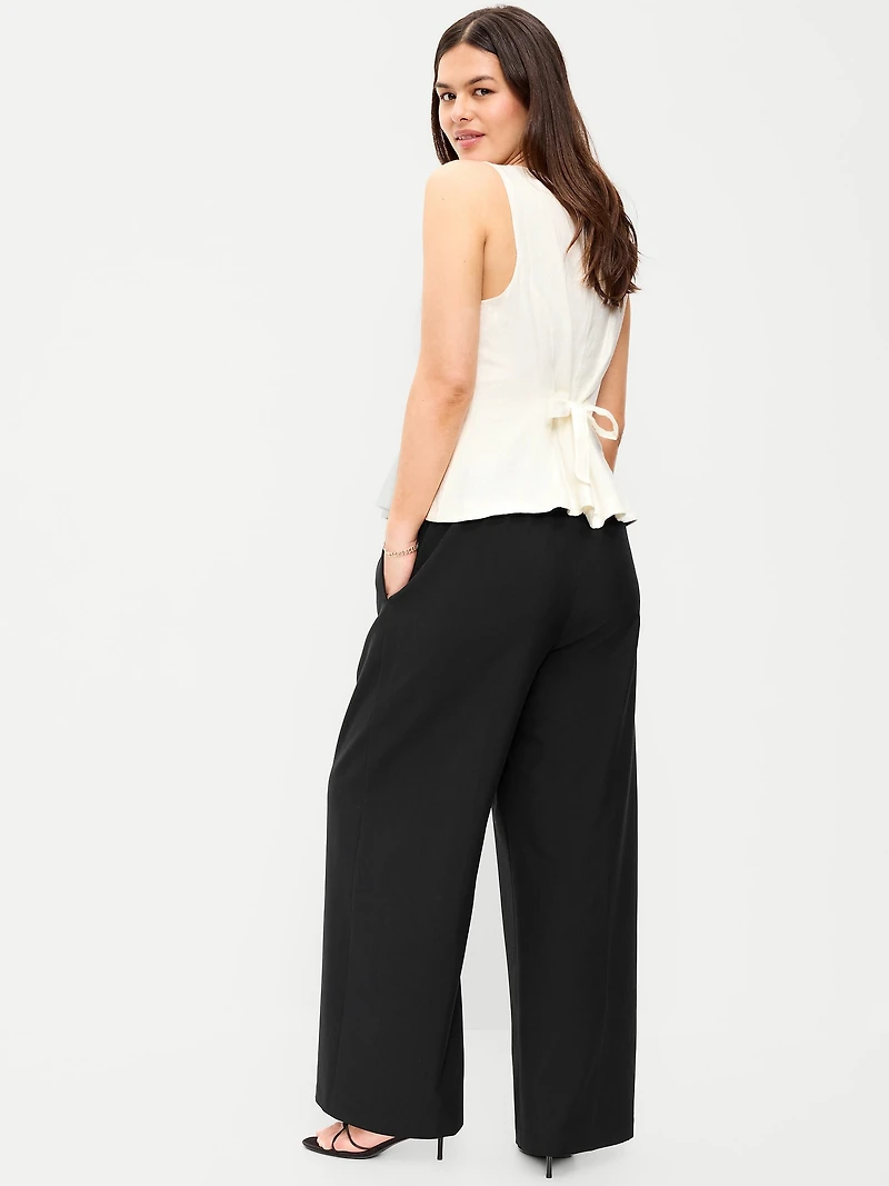 High-Waisted Billie Wide-Leg Trouser