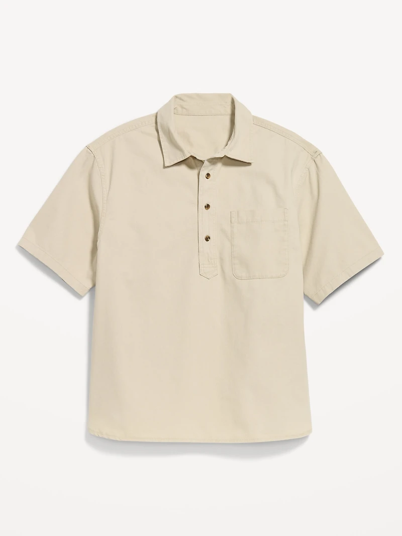 Loose Popover Work Shirt