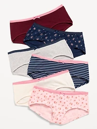 Hipster Underwear 6-Pack for Girls