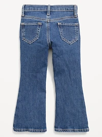 High-Waisted Embroidered Flare-Leg Jeans for Toddler Girls