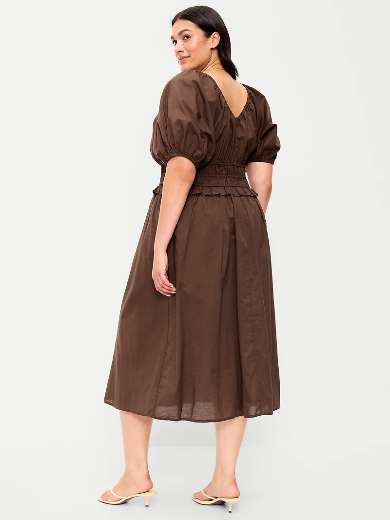 Fit & Flare Prairie Midi Dress