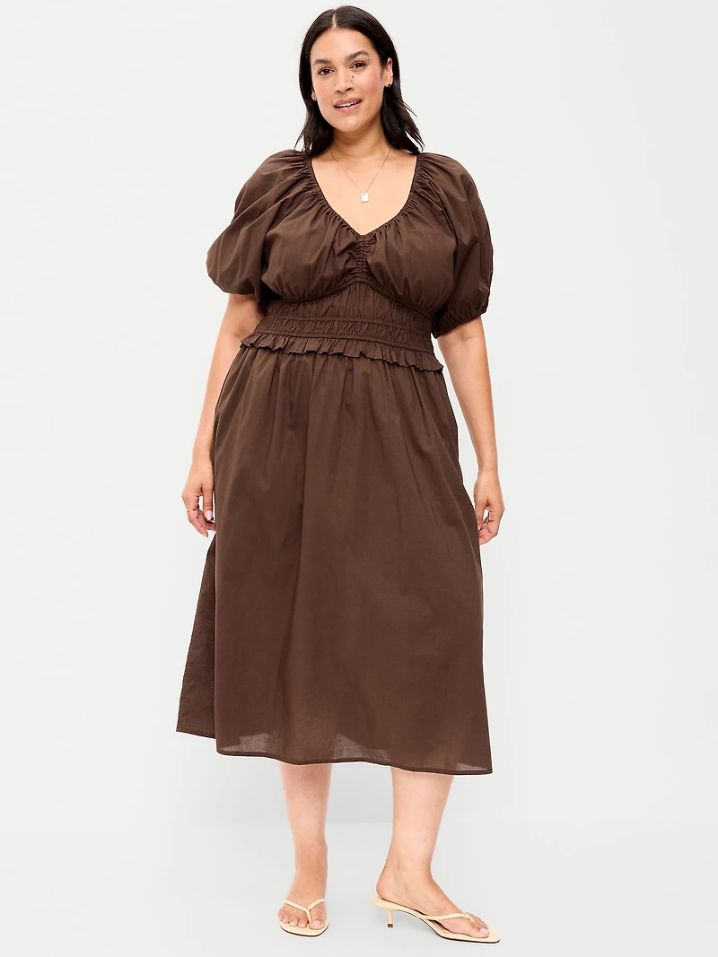 Fit & Flare Prairie Midi Dress