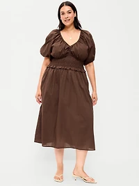 Fit & Flare Prairie Midi Dress