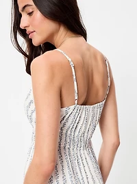Sleeveless Trousseau Mini Dress