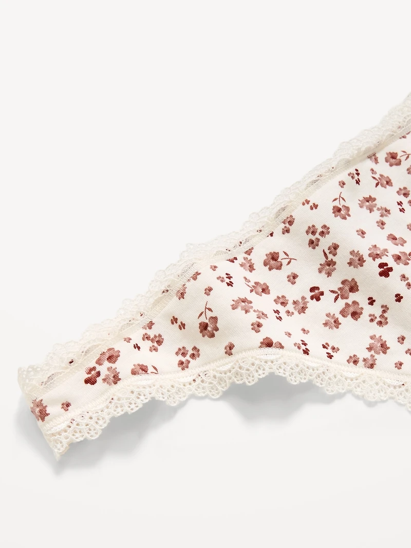 Mid-Rise Everday Cotton Thong