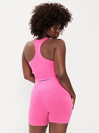 Light Support PowerChill High-Neck Racerback Sports Bra