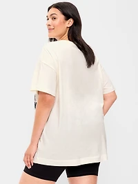 Oversized Graphic Tunic T-Shirt