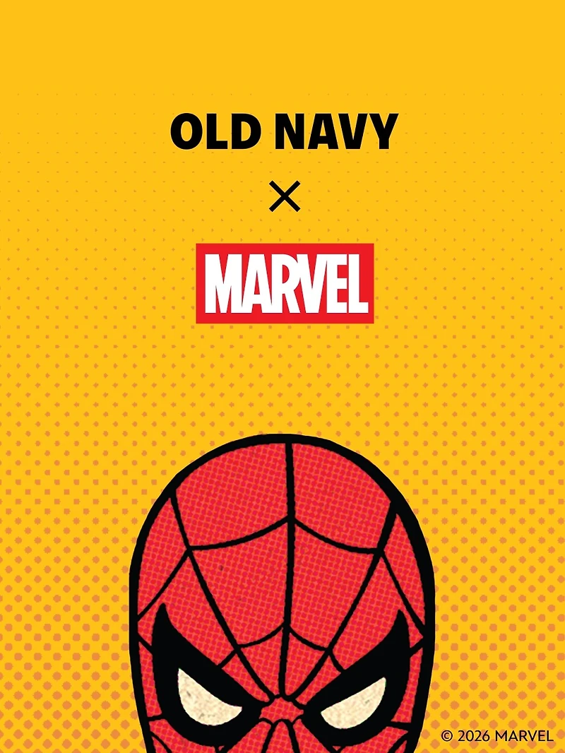 Old Navy x Marvel Spider-Man Boxy Heavyweight Graphic T-Shirt for Men