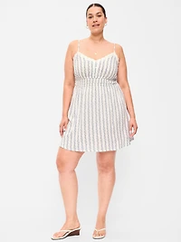 Sleeveless Trousseau Mini Dress