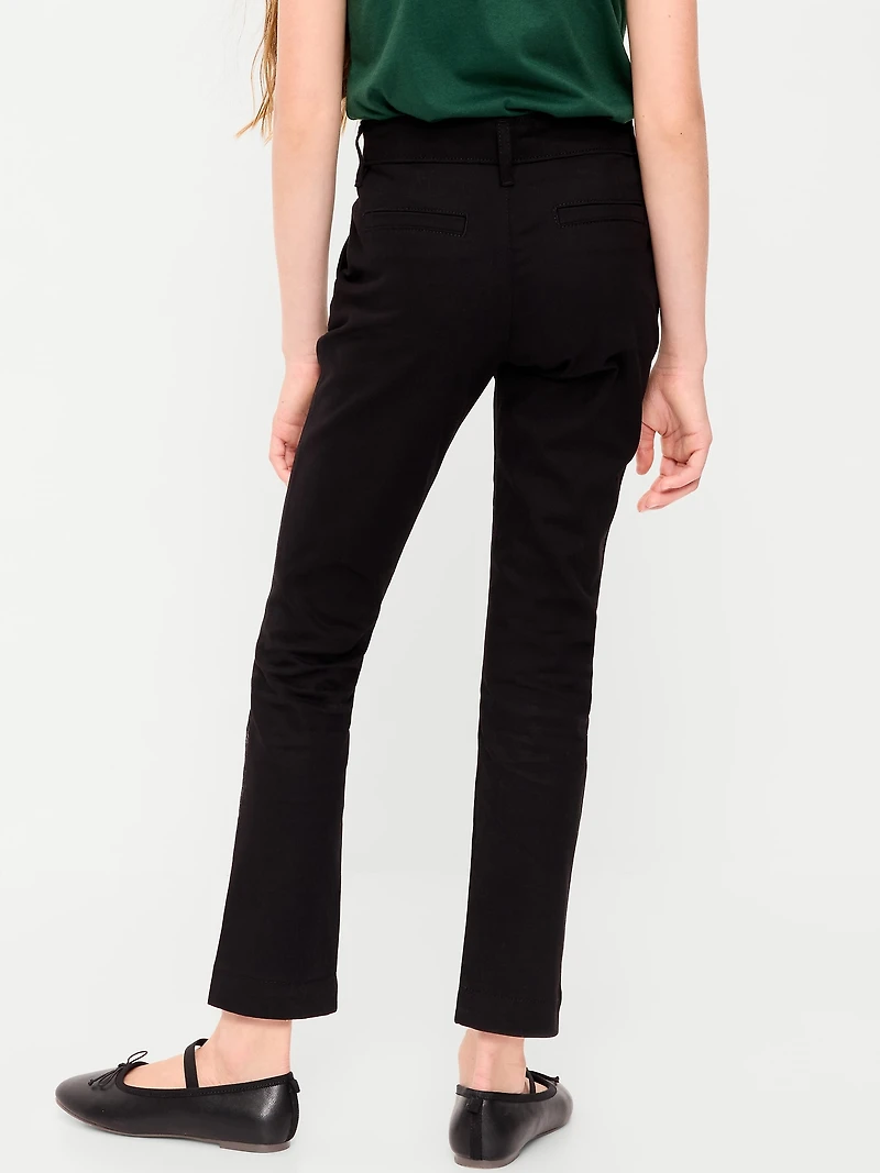 Skinny School Uniform Pants for Girls