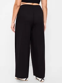 High-Waisted Bounce Lite Drapey Wide-Leg Sweatpants