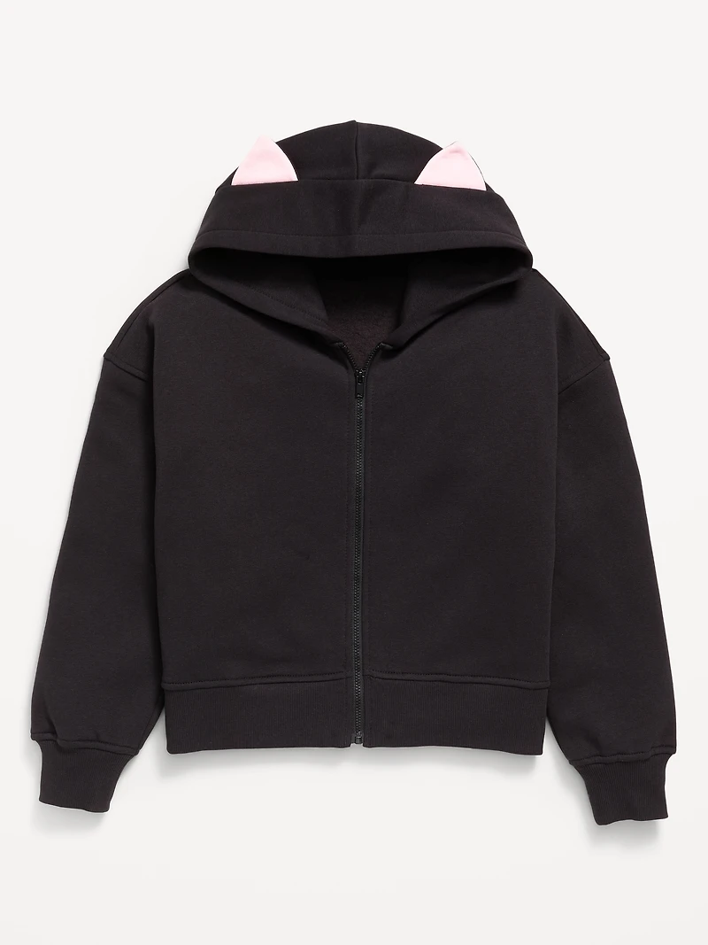 Fleece Full-Zip Hoodie for Girls