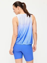 Mesh Muscle Tank Top