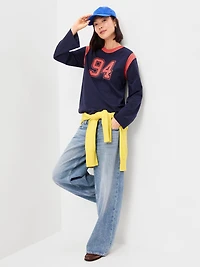 EveryWear Long-Sleeve Graphic T-Shirt