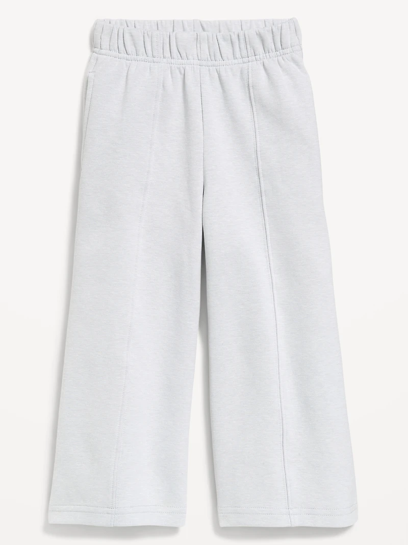 Dynamic Fleece Wide-Leg Sweatpants for Toddler Girls
