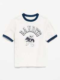 Softest Short-Sleeve Graphic Ringer T-Shirt for Boys