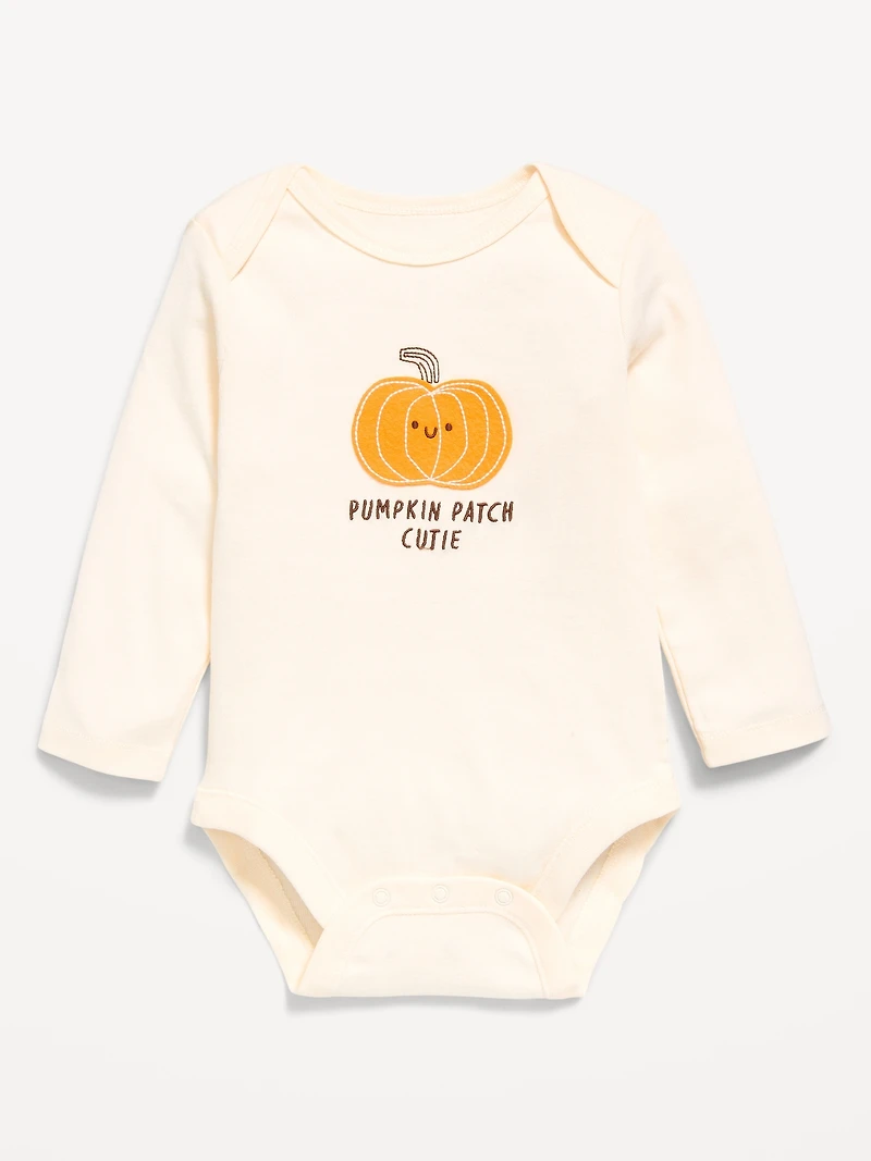 Long-Sleeve Graphic Bodysuit for Baby