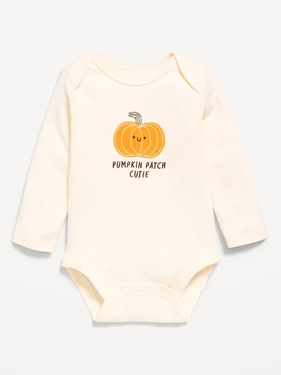 Long-Sleeve Graphic Bodysuit for Baby