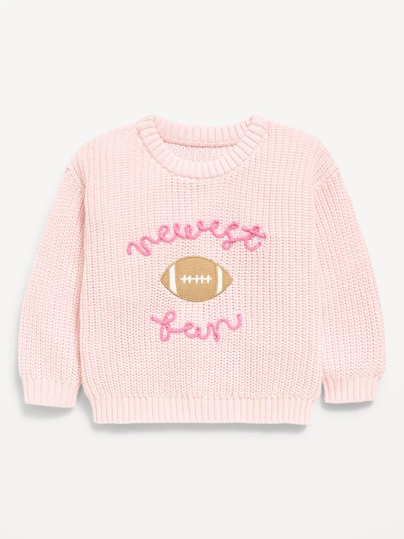 Embroidered Sweater for Baby