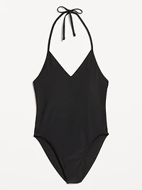V-Neck Halter Swimsuit