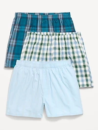 Printed Boxer Shorts 3-Pack