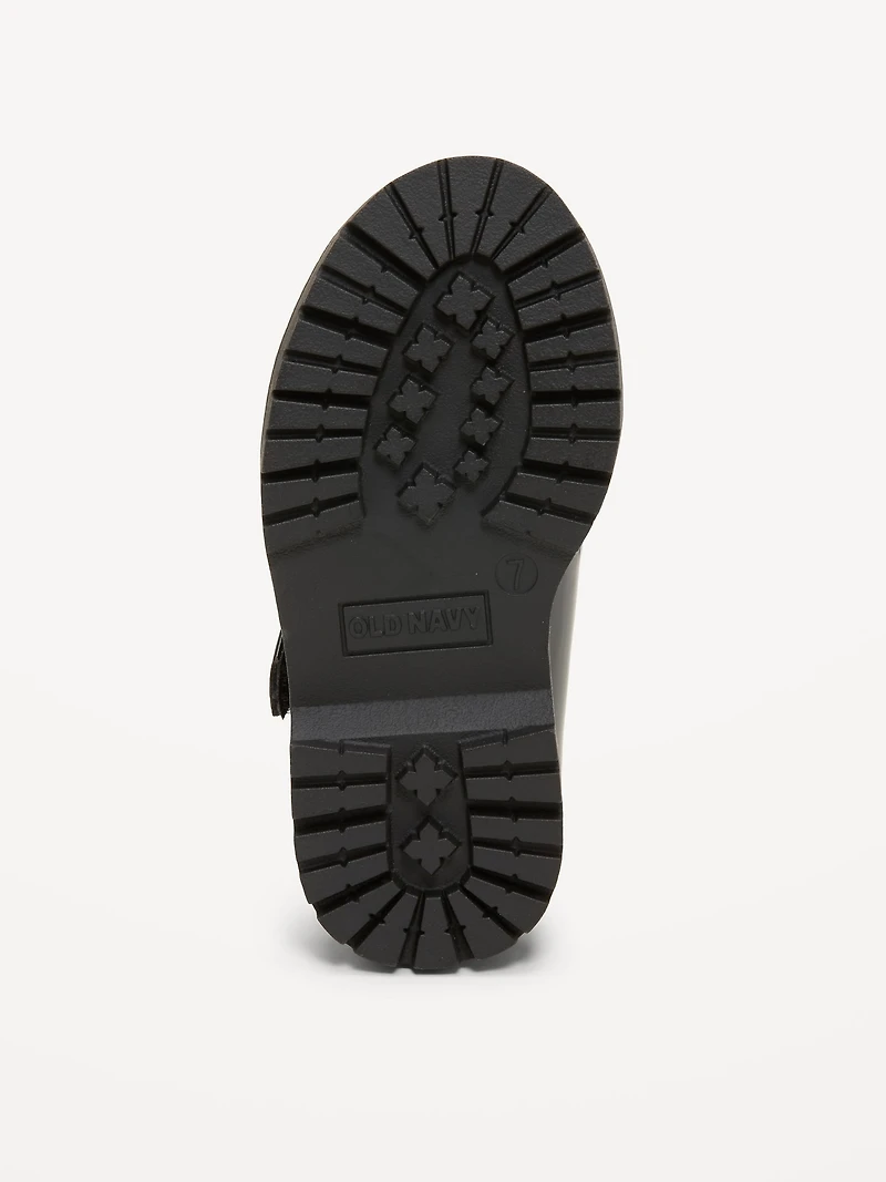 Shiny Faux-Leather Mary Jane Shoes for Toddler Girls