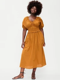 Fit & Flare Prairie Midi Dress