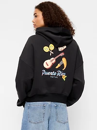 Oversized Pullover Graphic Hoodie Sweatshirt