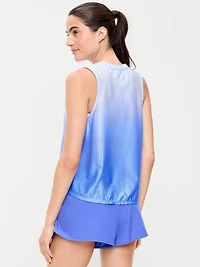 Mesh Muscle Tank Top