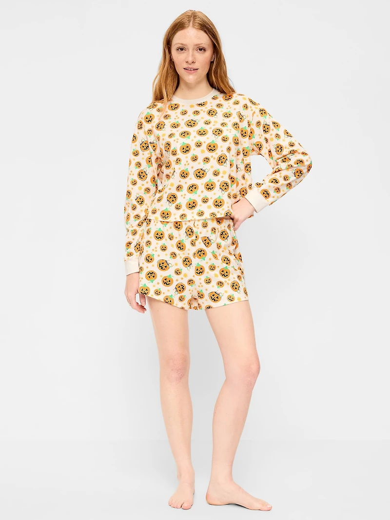 Halloween Pajama T-Shirt and Shorts Set