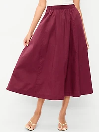 Poplin Mini Skirt