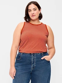 Luxe High-Neck Tank Top