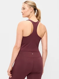 Light Support PowerChill High-Neck Racerback Sports Bra
